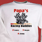 Dirt Bike Racing Buddies Personalized Sweatshirt